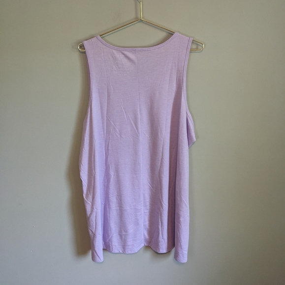 NWT Torrid Lavender Everyday Tank, size 3X - Picture 3 of 5